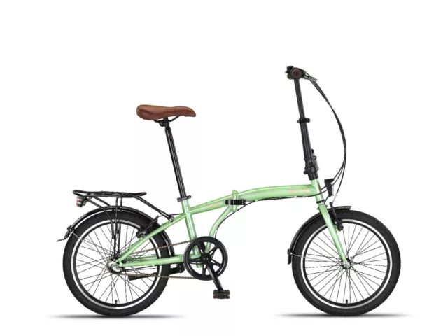 PACTO ELEVEN 20 pouces vélo pliant de haute qualité cadre en acier 27 cm,...