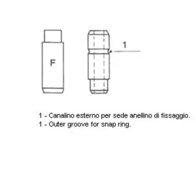 Metelli Valve Guide pour Mercedes