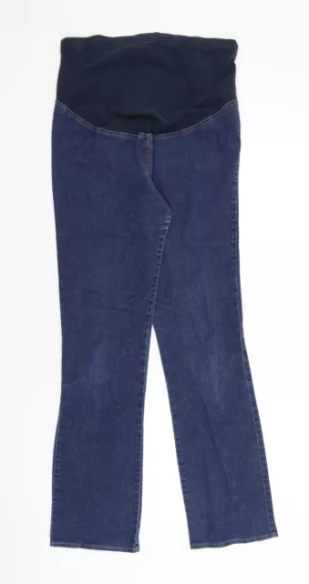 Jeans da donna blu cotone Mothercare taglia 10 L30 normali