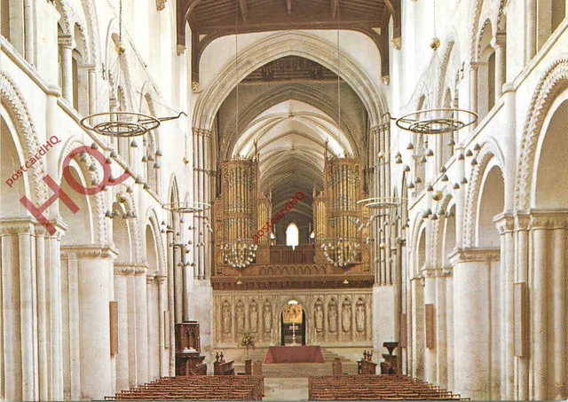 Picture Postcard__Rochester Cathedral, the Nave Looking East [Pitkin Pictorial]