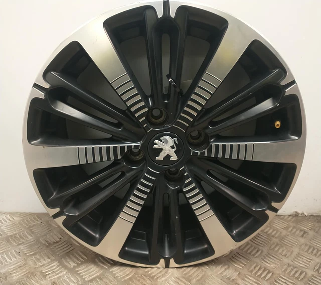 PEUGEOT 208 WHEEL Mk1 16 Inch Alloy 6Jx16 CH423 Black Onyx, Diamond