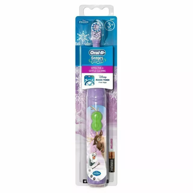 Oral-B Stages Advanced Power Disney Frozen Kids Kinder 3+ Akku Zahnbürste 3