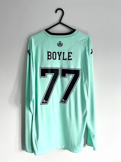 Hibernian 2022/2023 Away football Shirt Long Sleeve BNWT (BOYLE)