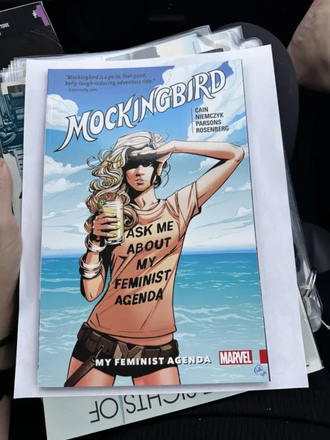Mockingbird Vol. 2 My Feminist Agenda Chelsea Cain 2017 Trade Paperback Marvel