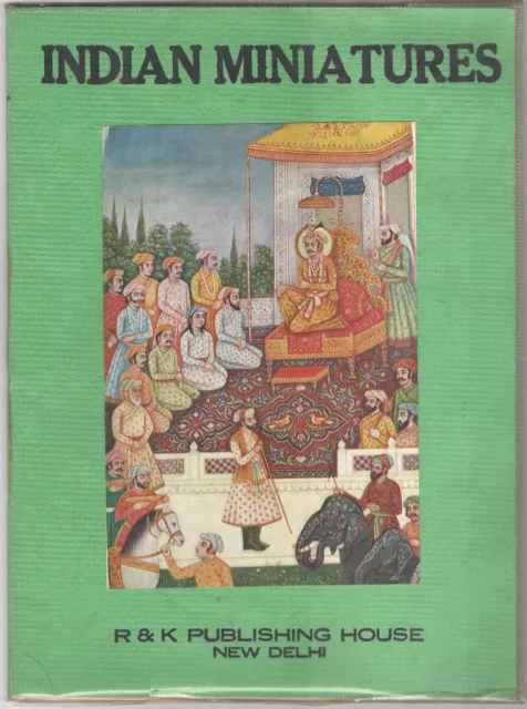 Indian Painted Miniatures - Book of 18th 19th Century India Art Painting