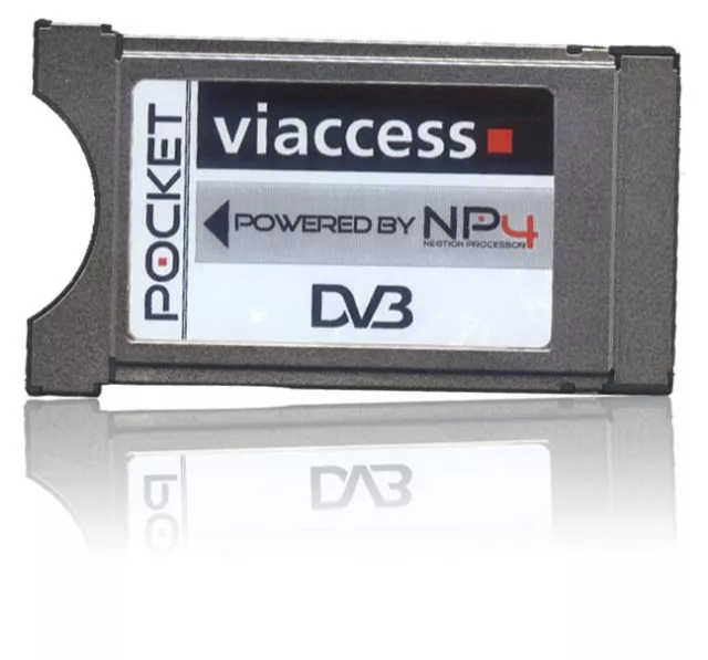 VIACCES CAM ⭐️ PCMCIA Pocket Viaccess NP4 MPEG4 HDTV  ⭐️⭐️