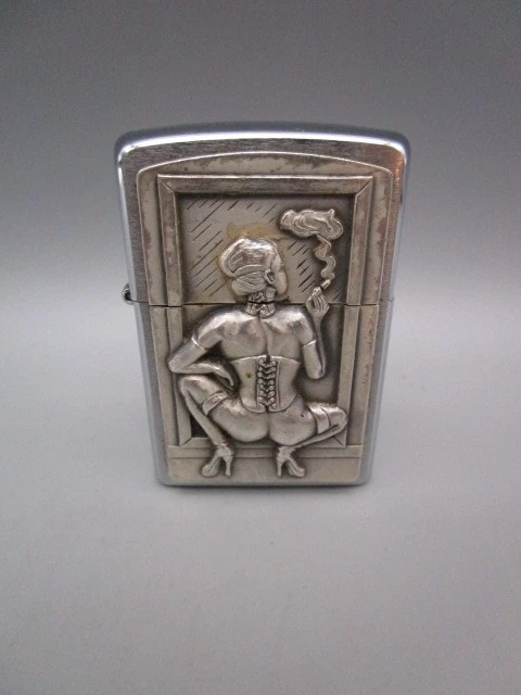 ZIPPO - BRIQUET ancien a essence - érotique EUR 8,00 - PicClick FR