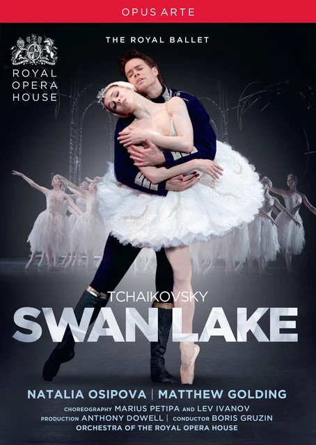 SWAN LAKE THE Royal Ballet DVD Boris Gruzin Marius Petipa Lev Ivanov swan-lake-the-royal-ballet-dvd-boris-gruzin-marius-petipa-lev-ivanov