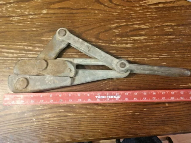 M. Klein & Sons Chicago Wire Cable Rope Puller Clamp 20" Lineman Electrical