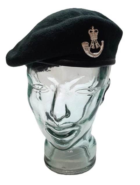 THE RIFLES BERET Green British Army Dress Uniform 100% Wool With ...