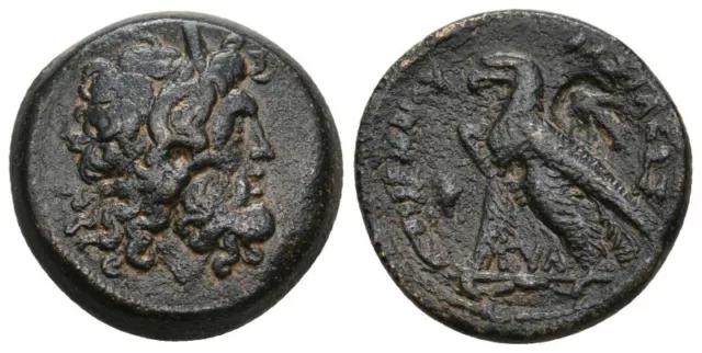 Ptolemaic Egypt, Ptolemy VI Philometor Æ obol