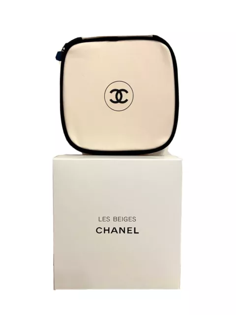 NEW CHANEL LES Beiges Beauty VIP gift makeup skincare bag travel