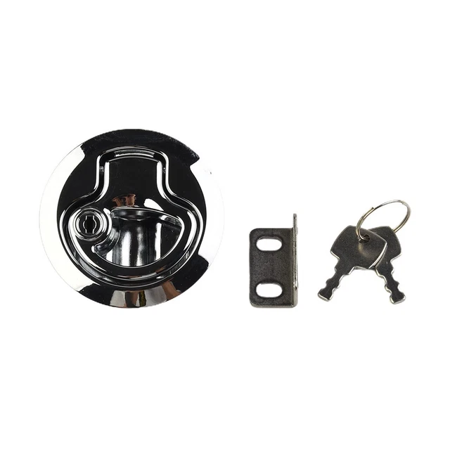 ~Boat Stainless Steel Door,Cabinet Lock Latch Lift Handle Lock Latch 2.42 ~