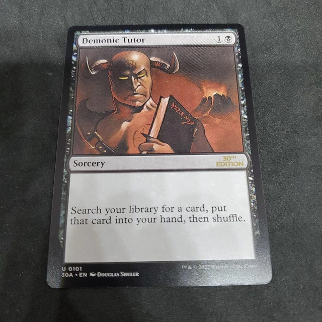 MTG  Demonic Tutor 30Th Anniversary Edition