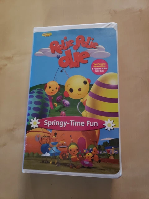 Rolie Polie Olie Springy Time Fun Dvd ROLIE POLIE OLIE SPRINGY-TIME SPASS Spielhaus Disney VHS gebraucht EUR