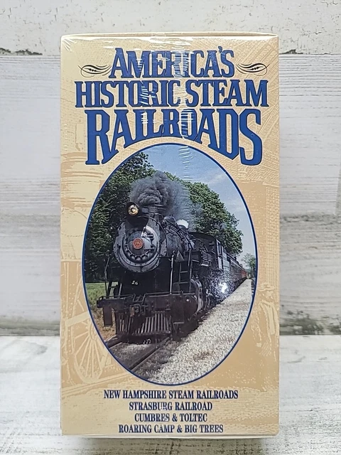 その他 America&#39;s Historic Steam Railroads: Series 2 [VHS] America's Historic Steam Railroads VHS 2 Tapes With Case | eBay