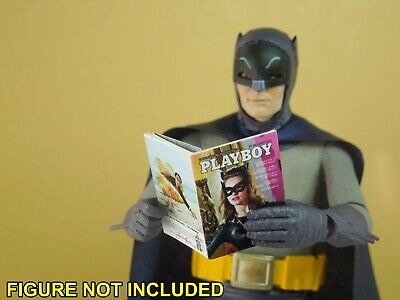 includes interior pages 1/12 Scale Custom Catwoman Playboy for Batman 6  inch Sonstige LA2756872