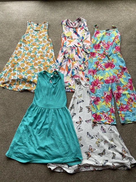 Girls TU / Matalan Clothing Summer Dress Bundle (5 Items) - Age 10 Years