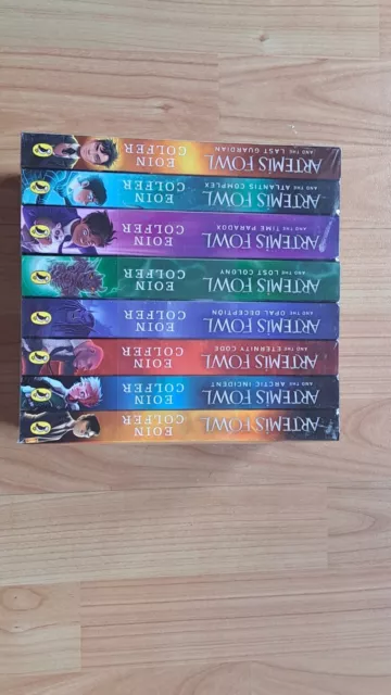 Artemis Fowl  Eoin Colfer Series 8 Book Set X8 New & Sealed