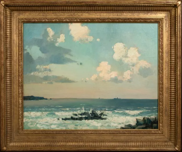 19th Century English Coastal Seascape William Page Atkinson WELLS (1872-1923)