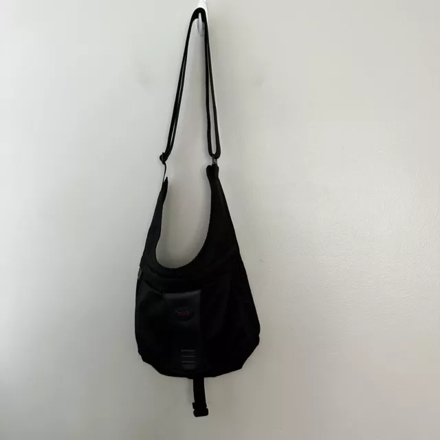 TUMI BLACK Ballistic Nylon Crossbody Messenger Shoulder Bag