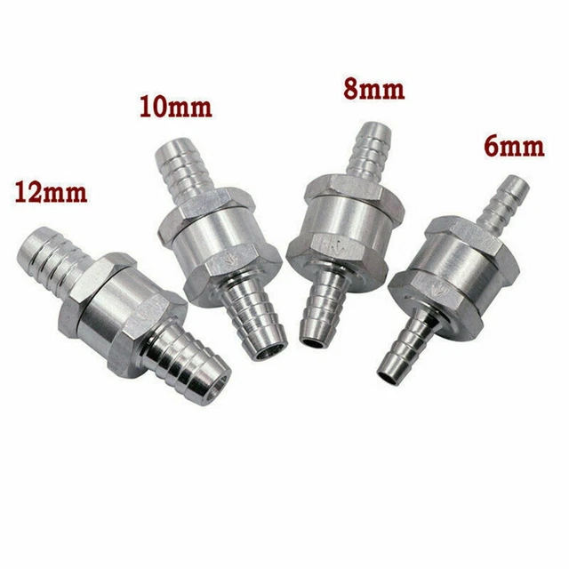 Einweg Inline Non Return Valve für 6/8/10/12mm Benzinschlauch und Luftrohr