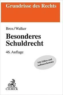Besonderes Schuldrecht (Grundrisse des Rechts) von Brox,... | Buch | Zustand gut