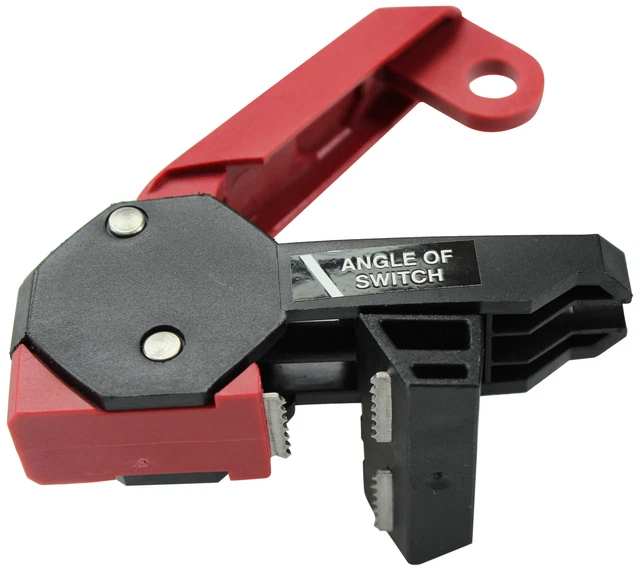 STOPOUT 120/240 Circuit Breaker Lockout (Double Pole) Bar Clamp, 1.5...