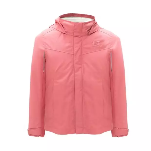 Karrimor Kids Girls 3in1 Waterproof Jacket - Rose Pink / 11-12 Years