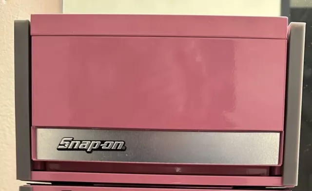 SNAP ON ROYAL BLUE Mini Micro Tool Box 3 Drawer Top Chest Pre
