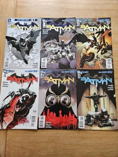 DC Comics New 52 Batman Full Run Issues #1-52, Annuals 1-4 & 23.1, 23.2, 23.4