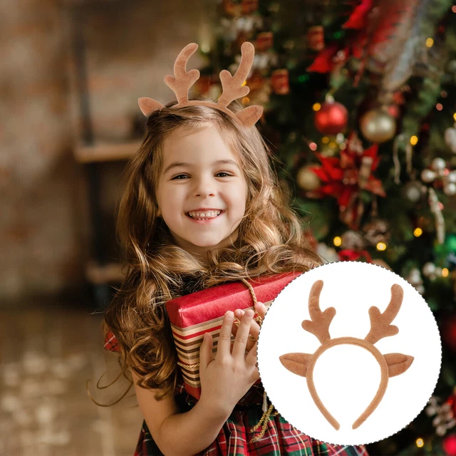 Tocado para niños de astas de Navidad astas diadema ciervo