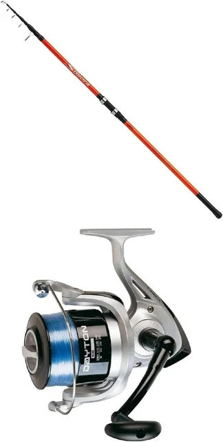 Kit Surfcasting Kolpo Mespira 420 150gr + Mulinello Trabucco Dayton SW 8000 - Pronto Per La Pesca!