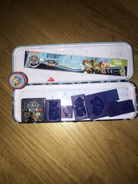 Paw Patrol Nickelodeon Stempelfiguren Kinder Inklusive Etui