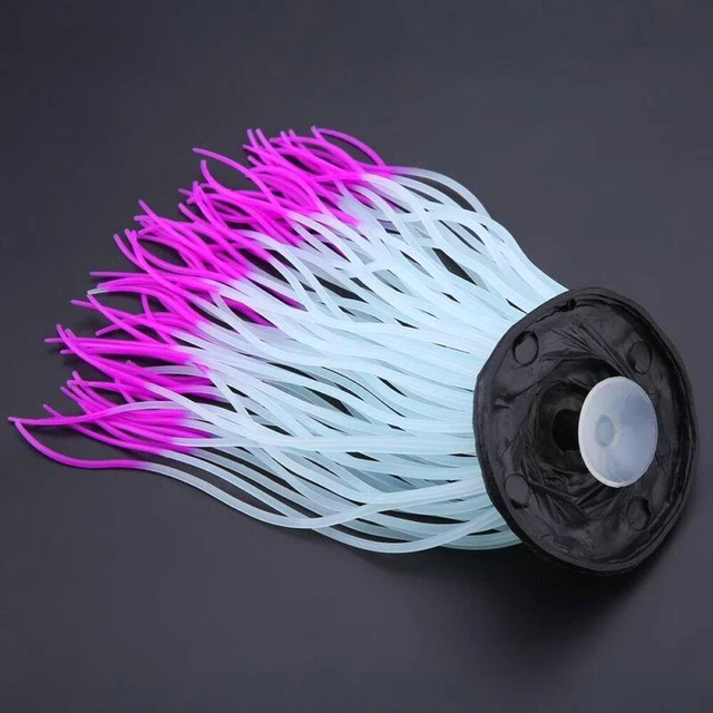Corallo di anemone di mare artificiale in silicone per decorazione acquari