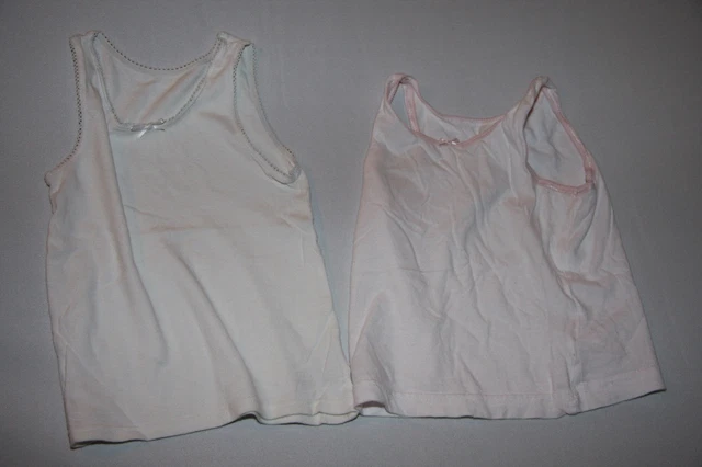 Girls Marks and Spencer vest bundle (2 items) - age 2 to 3 years