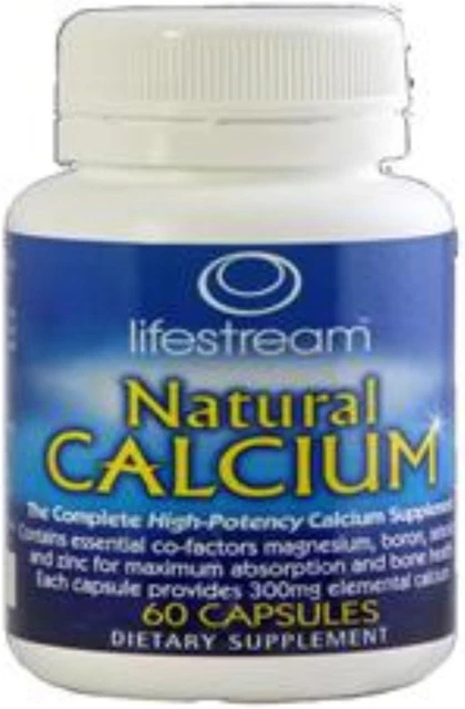 NATURAL CALCIUM CAPSULE Pack of 60 £36.38 - PicClick UK