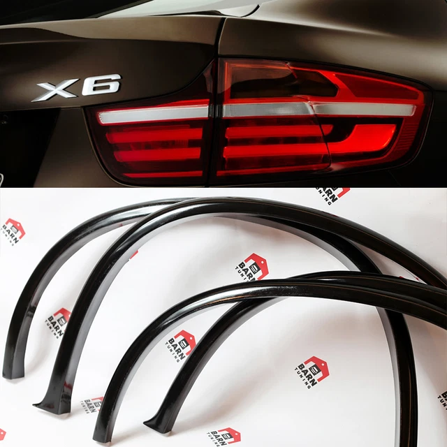 BMW X6 E71 fender flares extended wide WHEEL ARCHES 4 pcs 20082014 £