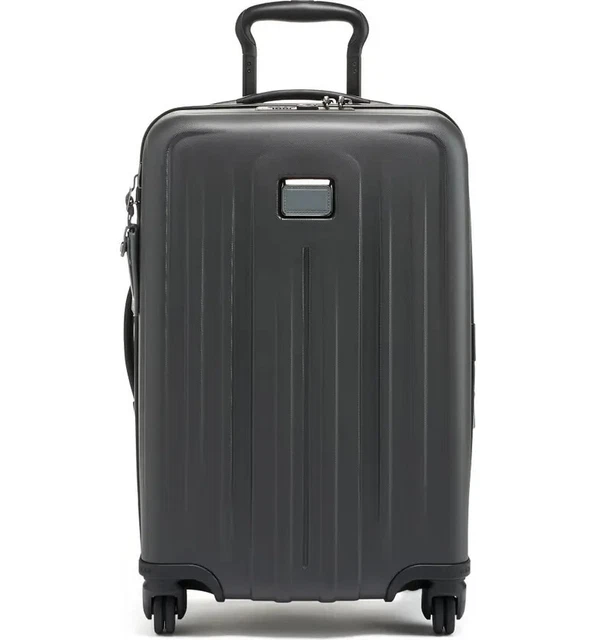 TUMI V4 International Expandable 22" Carry-On Spinner Suitcase, Grey