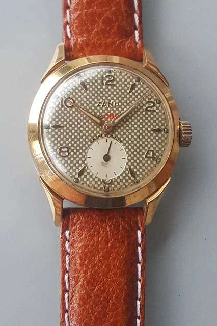 Montre Mécanique Vintage ZAND - Occasion Rétro - Style Classique - Pièce Unique Sans Marque