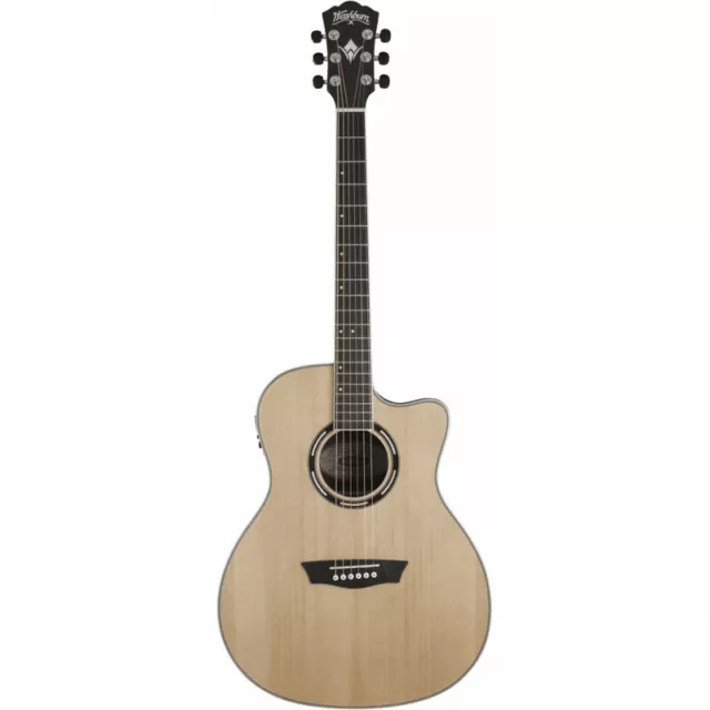 Washburn AG70CE - Guitare électro-acoustique Grand Auditorium Cutaway