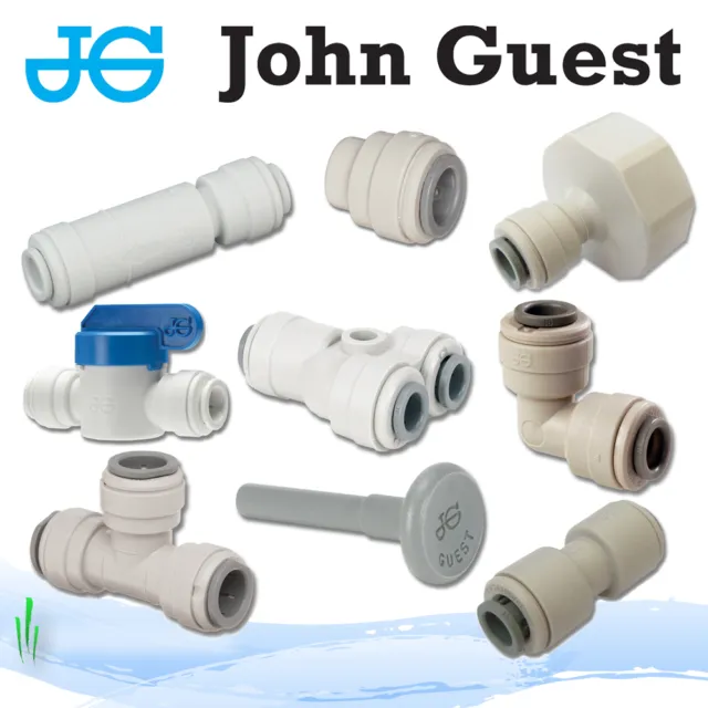 John Guest 1/4" Push Fit fittings drinks, Dispense, Ro Units, Brewery