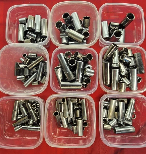 🔥 MADE IN USA Craftsman Sockets  3/8 Dr - SAE - Shallow or Deep - Pick n Mix