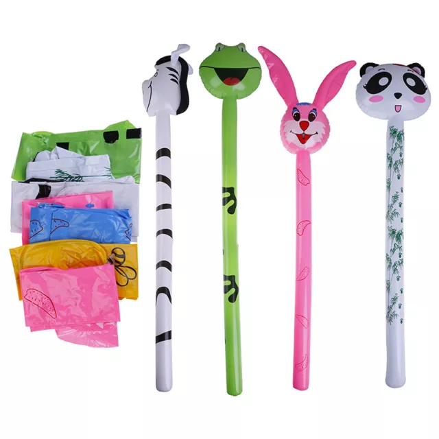 120CM Cartoon Inflatabel Animal Long Inflatable Hammer Stick Baby Kid ToysJ  LR1