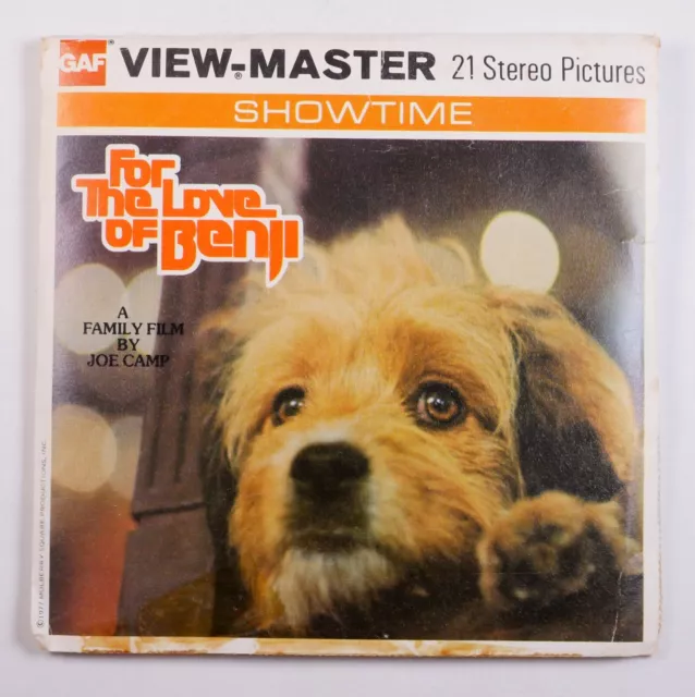 View-Master For the Love of Benji - 3 reel packet H54