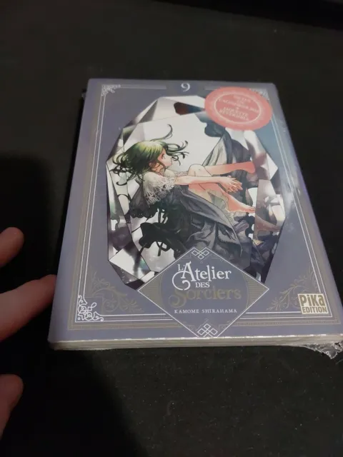 L'ATELIER DES SORCIERS Tome 9 manga Edition collector NEUF SOUS BLISTER SCELLE