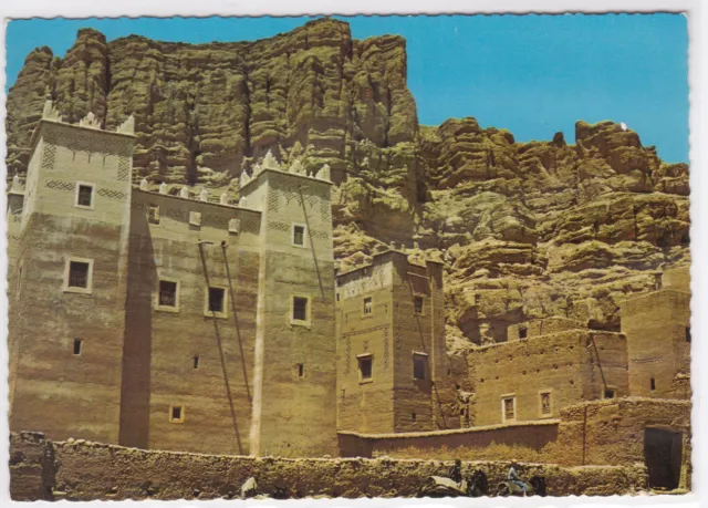Cpsm Color Postcard Maroc Picturesque Valley Du M'goun Casbah Tourbist