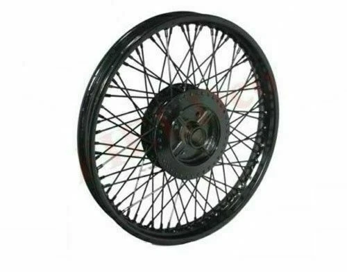 Roue Avant Complète Pour Royal Enfield 350/500cc - Jante 19" X 1.85 - Neuf Sous Emballage - Marque AEspares