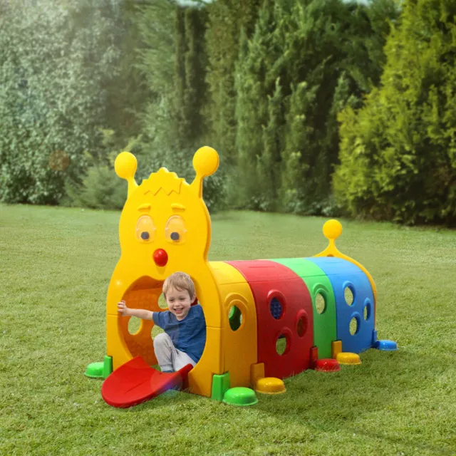 Kid Children Up Crawling Tunnel Toddlers Indoor Outdoor Play Hole Baby Yard Toys