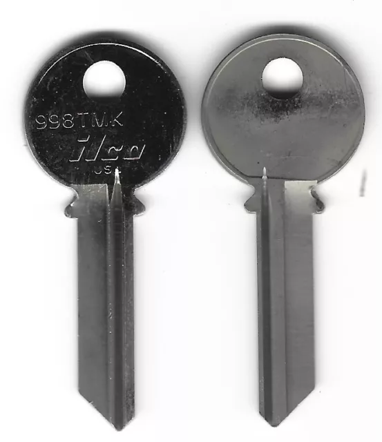 Ilco 998TMK 6 Pin  New Old Stock Uncut Key blank same as Yale Original RN111TMK